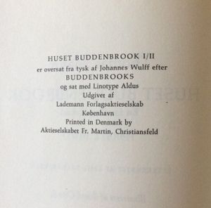 Huset Buddenbrook