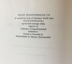 Huset Buddenbrook