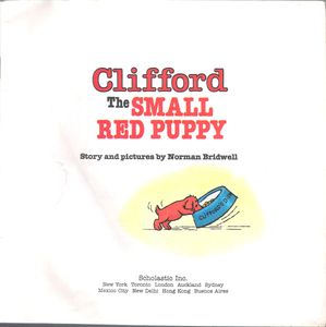 Clifford The Small Red Puppy