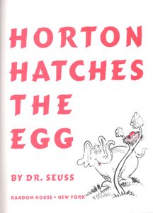 Horton Hatches the Egg