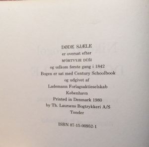 Døde sjæle