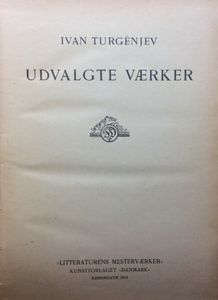 En adelig rede / Røg / Forårsbølger