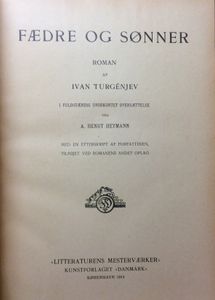 Fædre og sønner / Det unge Rusland