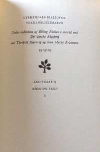 Krig og fred