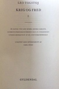 Krig og fred