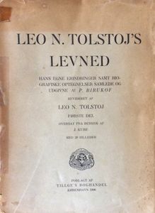 Leo N. Tolstoj's levned
