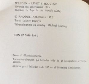 Walden - livet i skovene