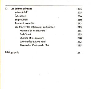 À La Découverte Des Antiquités Québécoises