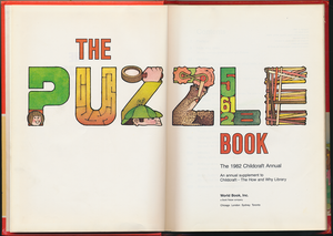 The Puzzle Book: The 1982 Childcraft Annual