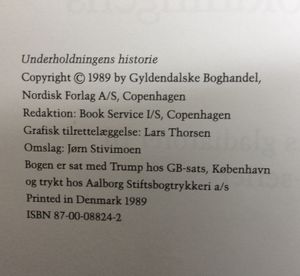 Underholdningens historie