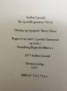 By og trafik gennem 700 år