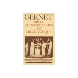 Droit et institutions en Grèce antique