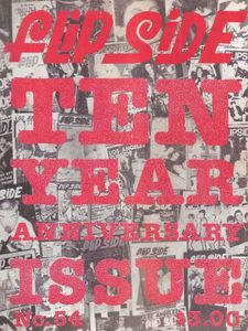 Flipside - Ten Year Anniversary Issue - No.54