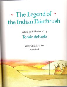 The Legend of the Indian Paintbrush
