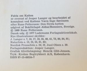 Fakta om katten