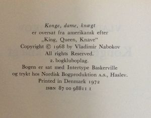 Konge, dame, knægt