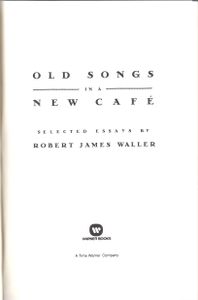 Old Songs In A New Café