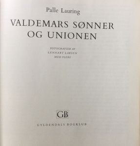 Valdemars sønner og unionen