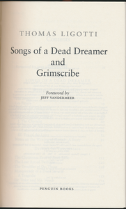 Songs of a Dead Dreamer and Grimscribe