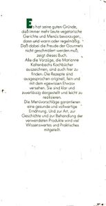 Vegetarisch für Gourmets