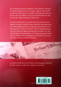 Basiswissen Zeitung. Medienkundliches Handbuch für den Schulunterricht