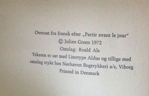 Rejse før daggry