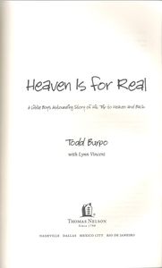 Heaven Is for Real