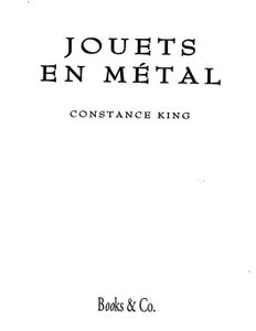Jouets En Métal