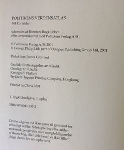 Politikens Verdensatlas