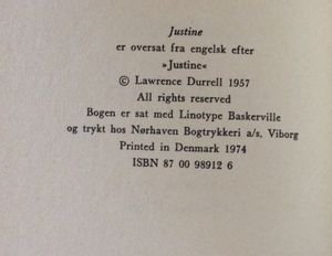 Alexandria kvartetten 1: Justine