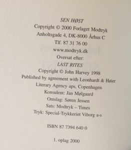Sen høst