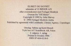 Elsket og savnet