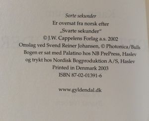 Sorte sekunder