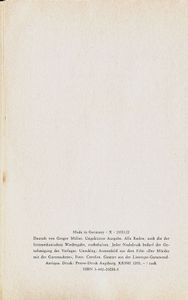 Die Schuld des Anderen