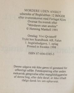 Mordere uden ansigt