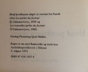 Hvad postkassen slugte