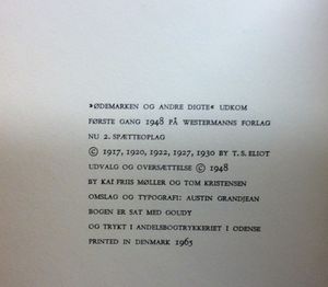 Ødemarken og andre digte