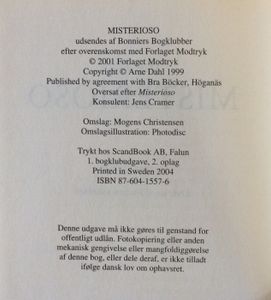 Misterioso