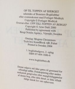 Op til toppen af bjerget