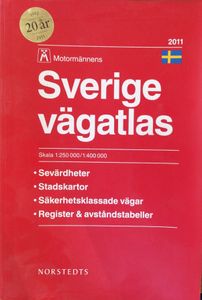 Sverige - vägatlas