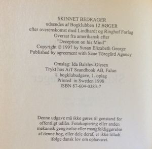 Skinnet bedrager
