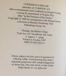 I fjendens nærvær