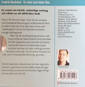 En man som heter Ove