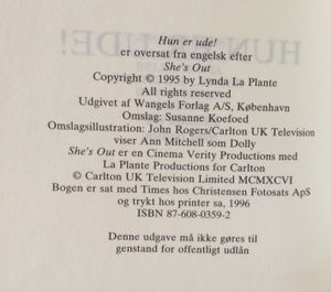 Hun er ude!
