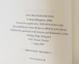 Den brændende pige