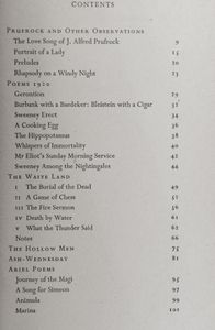 T. S. Eliot- a selection by the Author