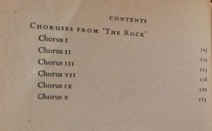 T. S. Eliot- a selection by the Author