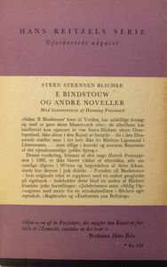 E Bindstouw, og andre noveller