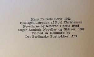 E Bindstouw, og andre noveller