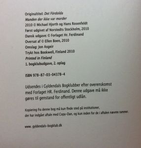 Manden der ikke var morder